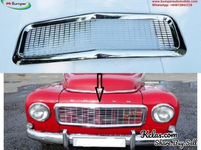 Volvo PV444/ PV544 Stainless Steel Grill - 1
