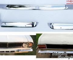 Ford Cortina MK2 (1966-1970) bumpers with 2x front bumper - 1