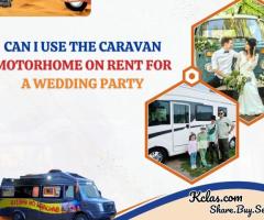 Can I use the Caravan Motorhome on rent for a wedding party - 1