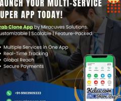 Unlock the Power of a Multi-Service Platform with Grab Clone App – Miracuves Solutions! - 1