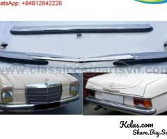 Mercedes W114 W115 Sedan S2 bumpers full set - 1