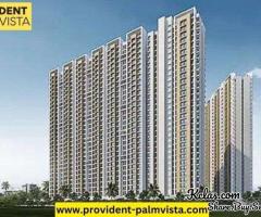 Provident Palm Vista Shilphata Puravankara 1 2 3 BHK Flats - 1