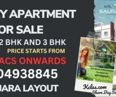 1449 Sq.Ft Flat with 3BHK For Sale in MNM KPL SAURABHA