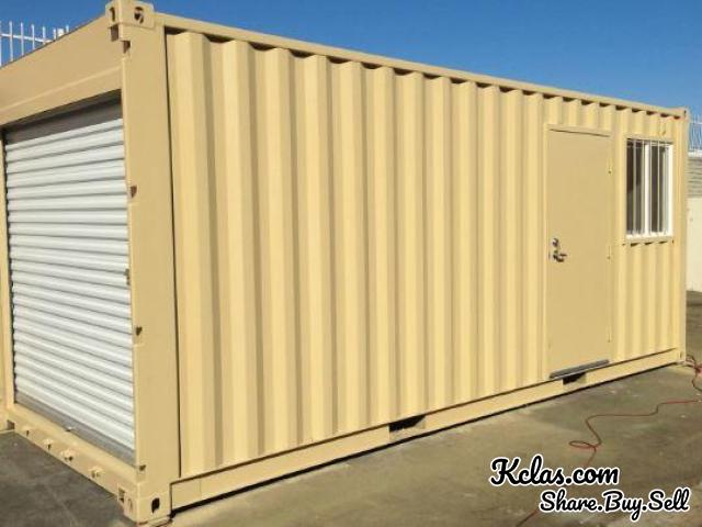 Refurbished 16ft Storage Containers with Roll up Doors - 1/1