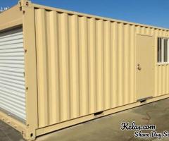 Refurbished 16ft Storage Containers with Roll up Doors - 1