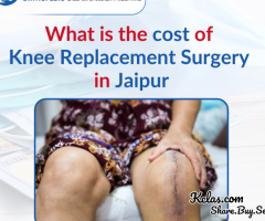 What is the cost of knee replacement surgery in jaipur?
