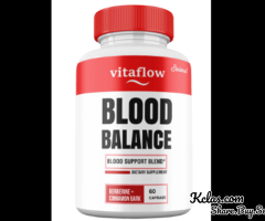 Vitaflow Blood Balance Natural Supplements For Overall Health