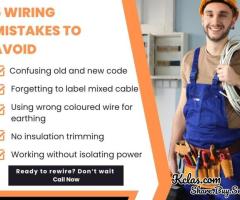 Top 5 Wiring Mistakes to Avoid - Stay Safe