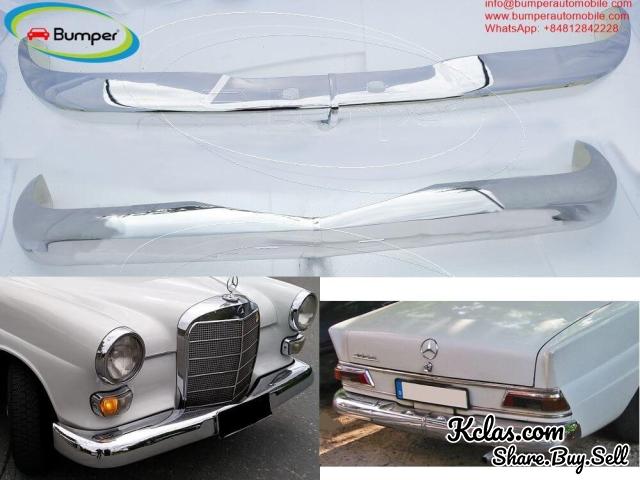 Mercedes W110 EU style bumpers new 1961 - 1968 - 1