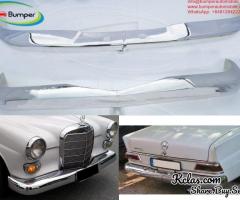 Mercedes W110 EU style bumpers new 1961 - 1968