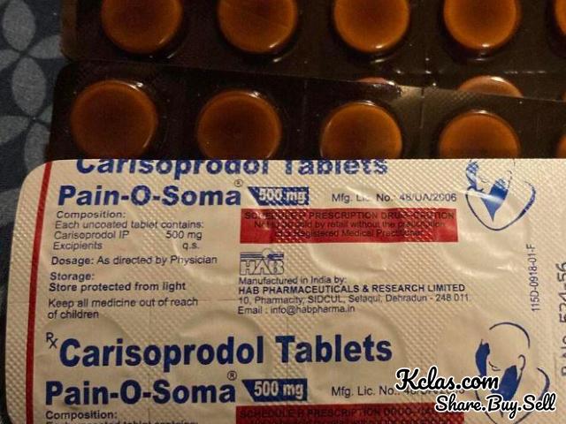 Buy Carisoprodol 350mg (Soma) - 1