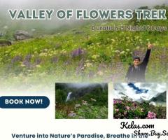 Valley of flowers trek package from Himalaya Shelter | Book Now