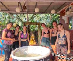Aerial yoga teacher training in Goa India – Adiyogam